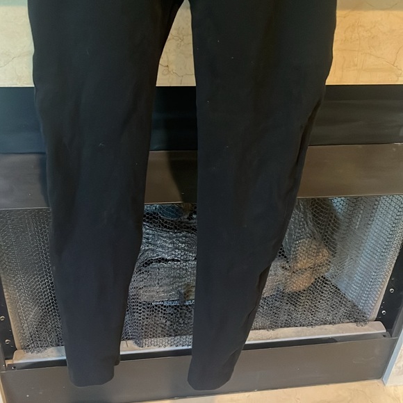 Warm black leggings. Size S/M.  Work several times. Listing # 478 - Picture 3 of 7